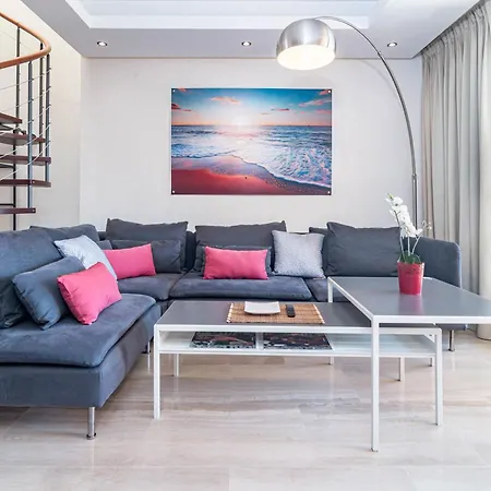 דירה Bp7c.2a Beachfront Penthouse With Private Pool